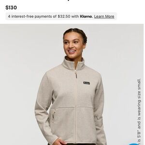 Cotopaxi Envo Fleece Full Zip Jacket - Size Small